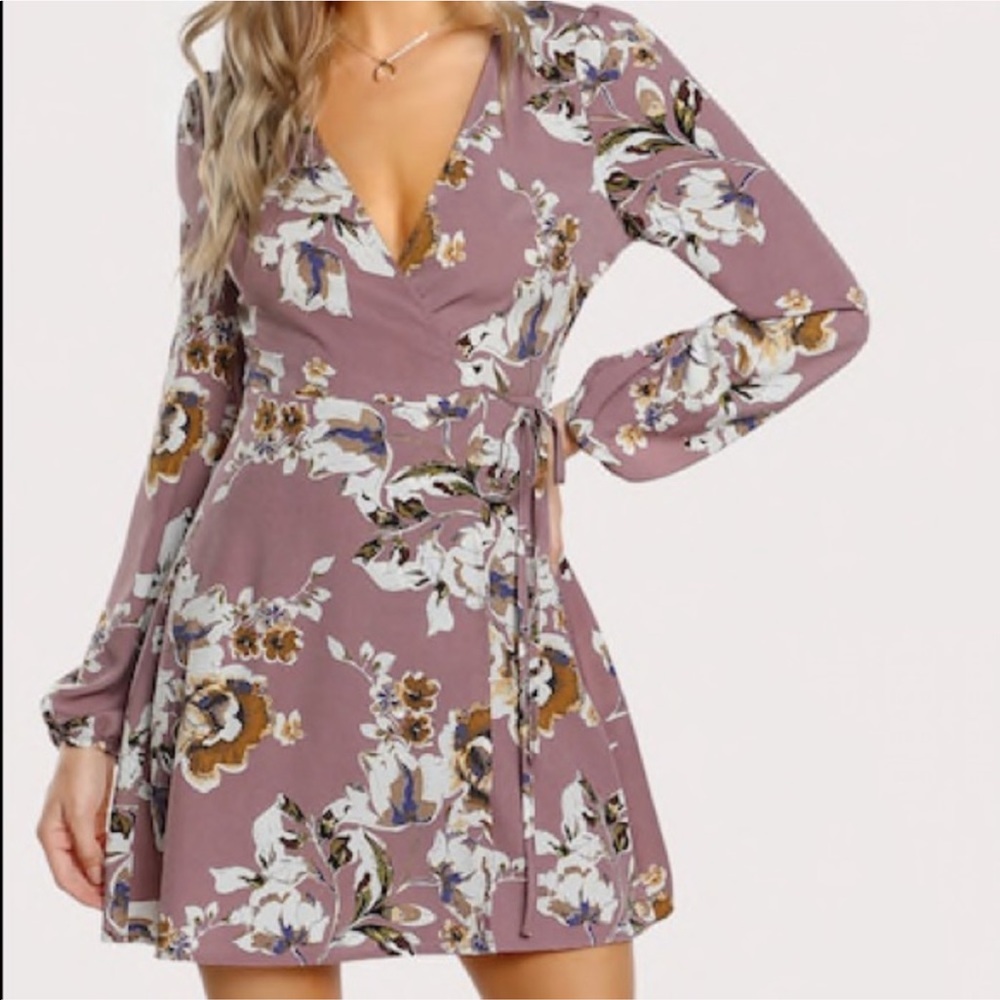 NEW Mini Wrap Dress